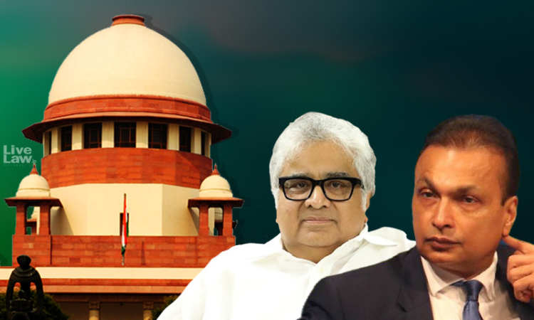 Centre Cant Use Power To Notify IBC Sections Only As Regards Personal Guarantors, Salve Argues For Anil Ambani In SC