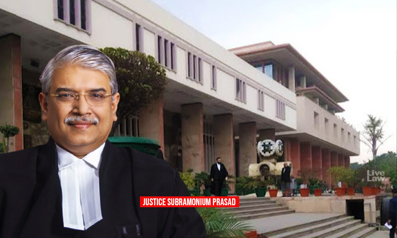 Justice Subramonium Prasad Recuses from Plea on Women Advocates Nomination in SC Bar Association