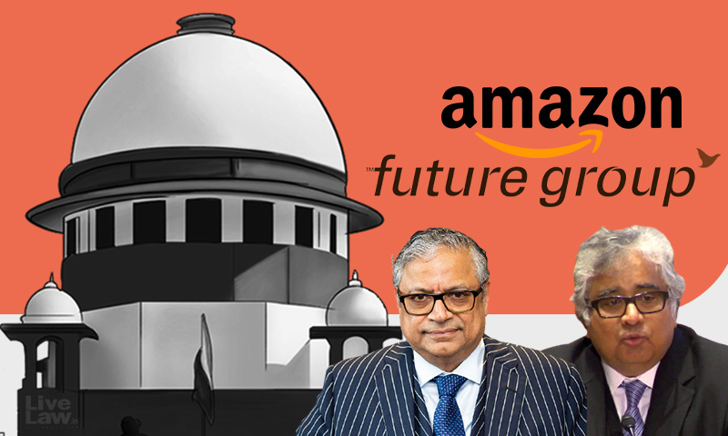 Amazon & Future Retail Agree In Supreme Court To Appear Before Singapore Arbitration Tribunal