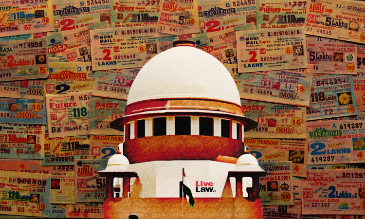 Supreme Court Upholds Tax On Ink & Chemicals Used To Print Lottery Ticket; Says Their Deemed Sale Occurs With Lottery Sale