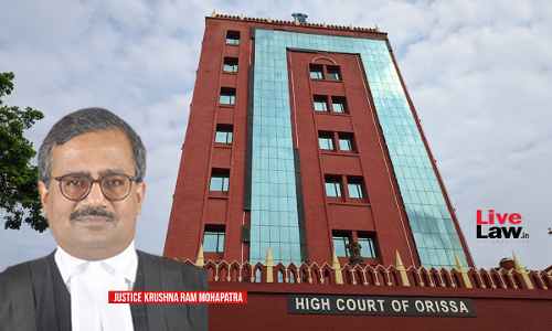 Justice Krushna Ram Mohapatra, Orissa High Court