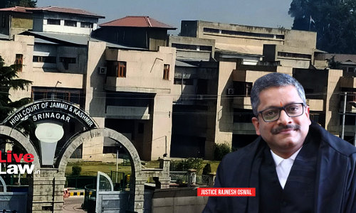 Justice Rajnesh Oswal, Jammu and kashmir and ladakh High Court