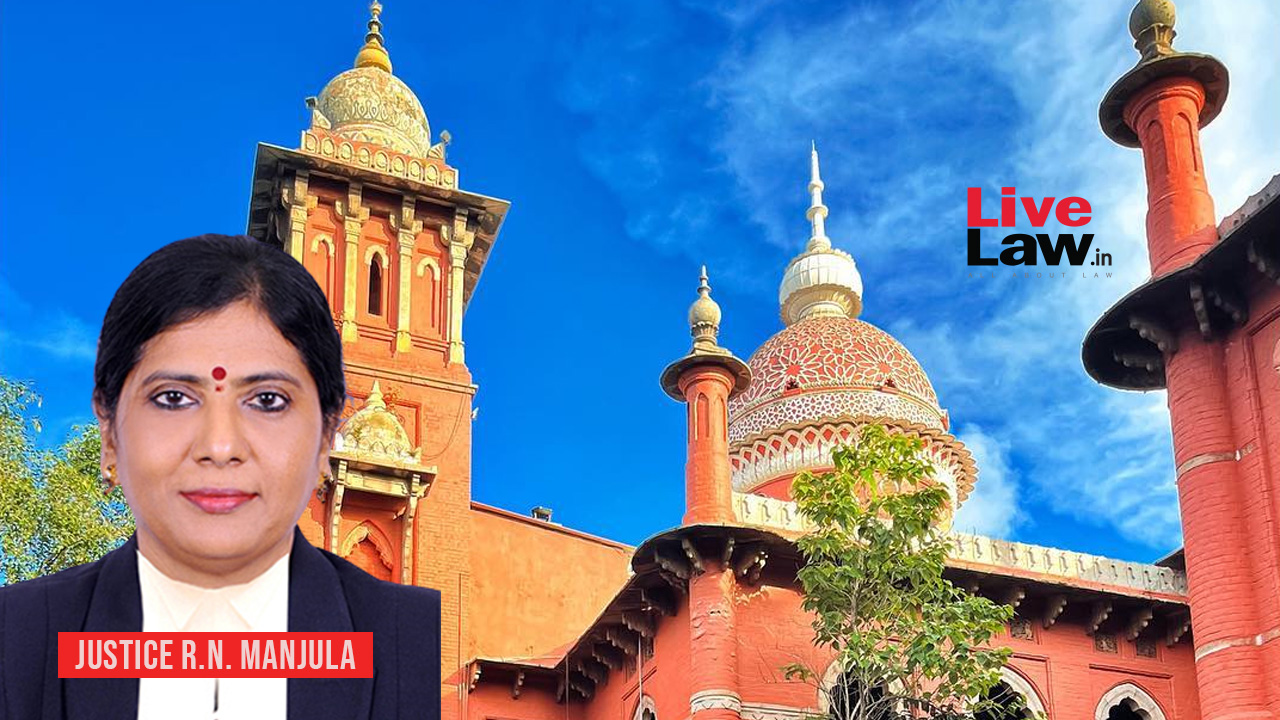 Justice RN Manjula, Madras High Court