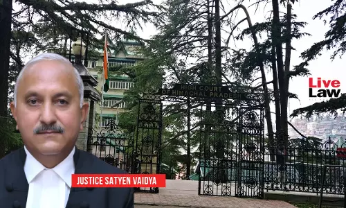 Himachal Pradesh High Court, Justice Satyen Vaidya