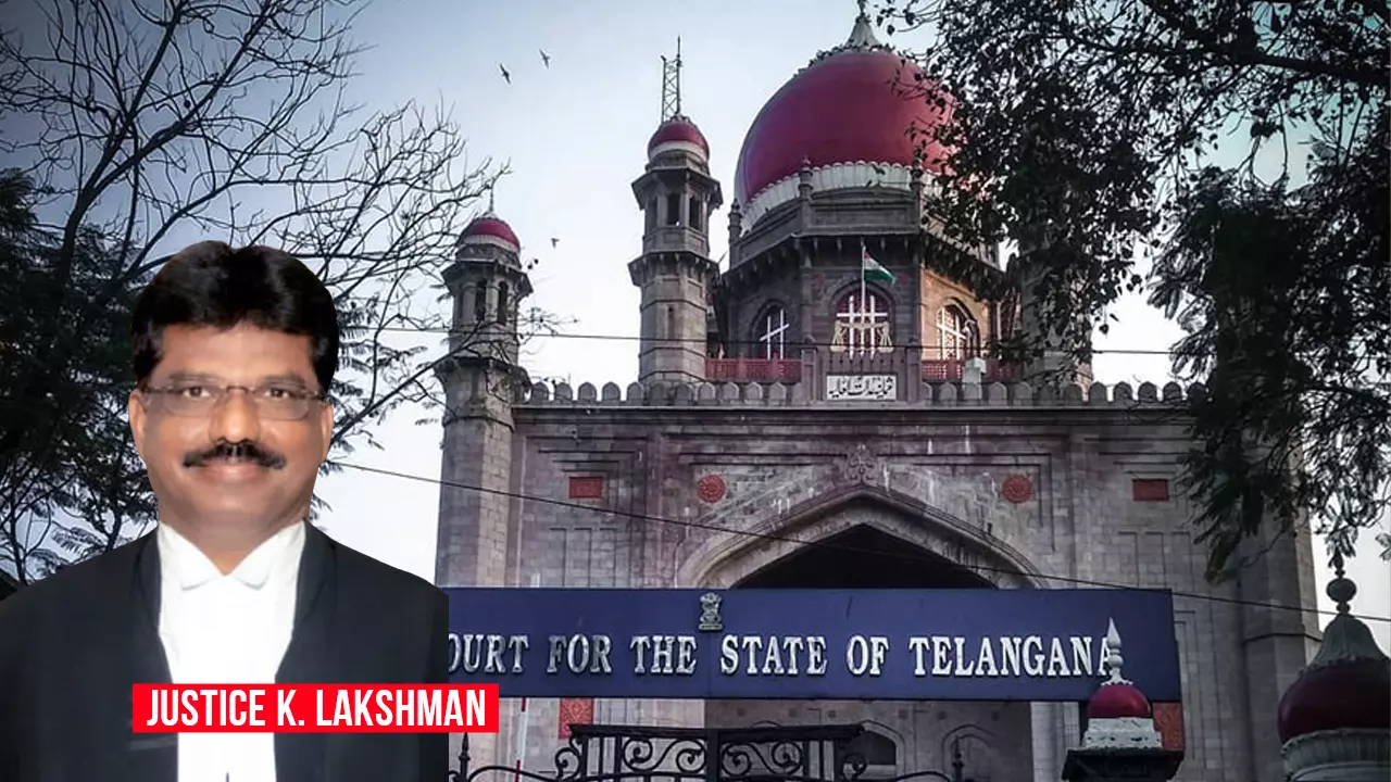 Justice K Lakshman, Telangana High Court