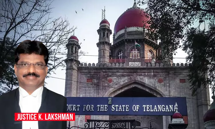 Justice K Lakshman, Telangana High Court Justice K Lakshman, Telangana High Court