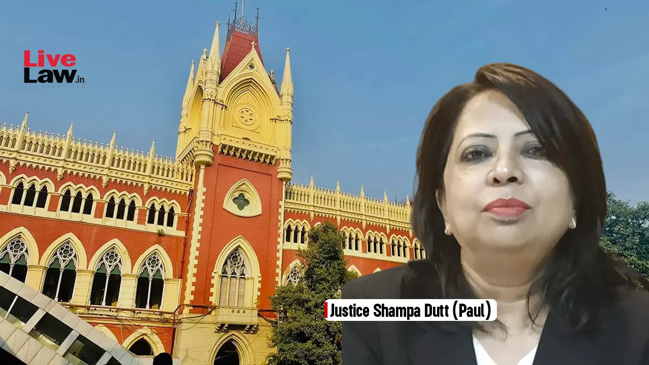 Justice Shampa (Dutt) Paul, Calcutta High Court