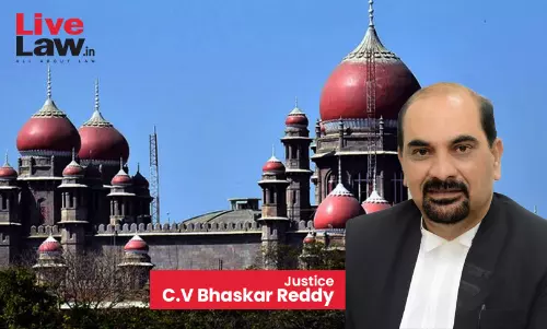 Justice CV Bhaskar Reddy, Telangana High Court