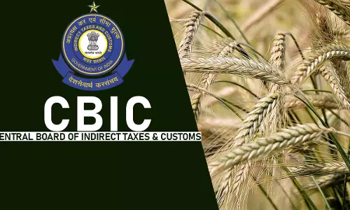 5% GST Applicable On Job Work For Processing Of “Barley” Into “Malted Barley”: CBIC 5% GST Applicable On Job Work For Processing Of “Barley” Into “Malted Barley”: CBIC