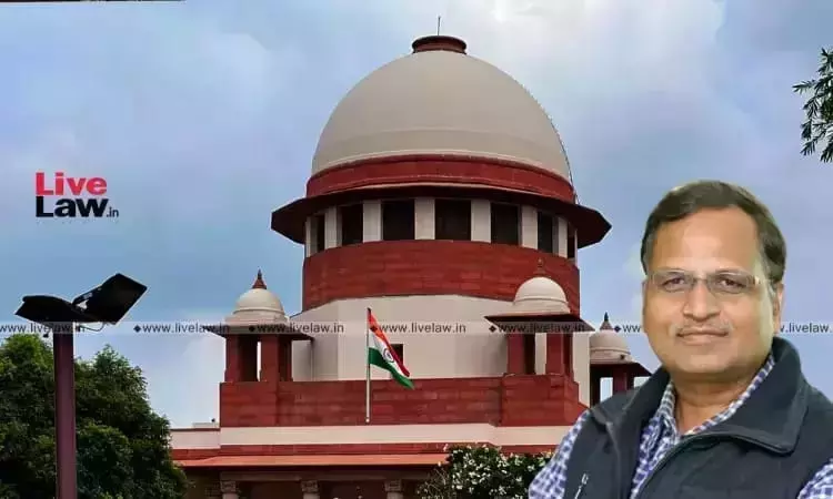 Supreme Court Reserves Verdict On AAP Leader Satyendar Jains Bail Plea In Money Laundering Case