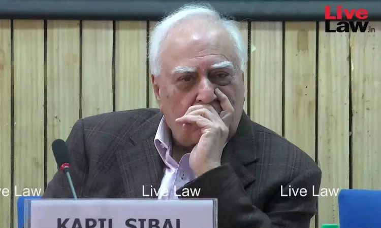 Concept Of Remanding A Person To Police Custody  On Mere Suspicion Is Incompatible With Constitutional Principle: Kapil Sibal