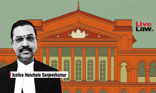 Justice Hanchate Sanjeevkumar, Karnataka High Court