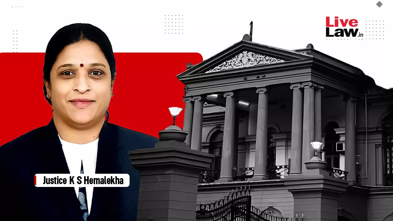 Justice KS Hemalekha, Karnataka High Court