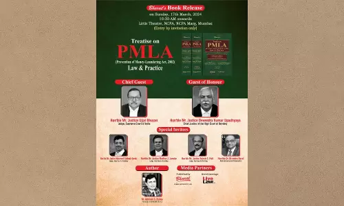 Book Launch: Treatise On PMLA (Prevention Of Money Laundering Act, 2002 ) Law And Practice By Akhilesh S. Dubey [17th March]