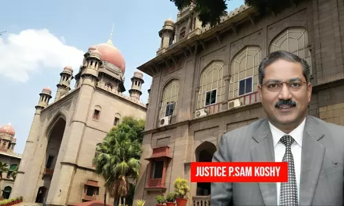 Justice P. Sam Koshy, Telangana High Court Justice P. Sam Koshy, Telangana High Court