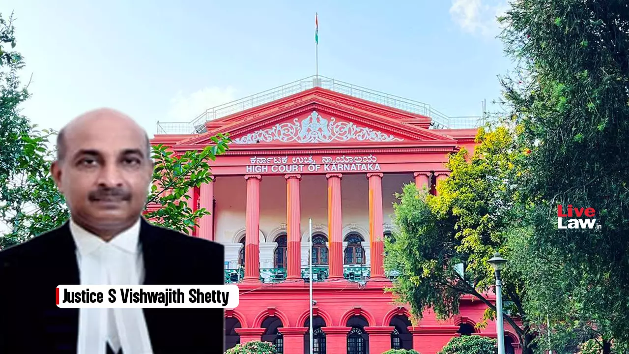 Justice S Vishwajith Shetty, karnataka High Court Justice S Vishwajith Shetty, karnataka High Court
