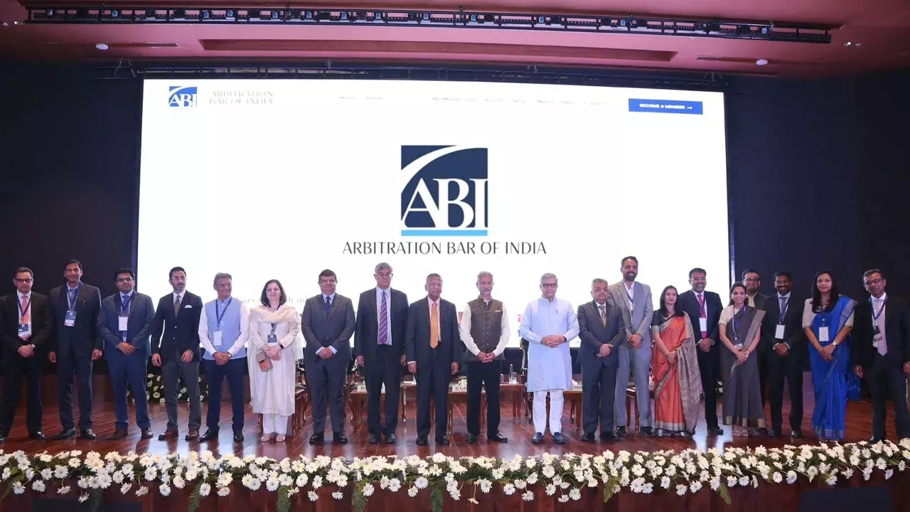 Inaugural Of The Arbitration Bar Of India