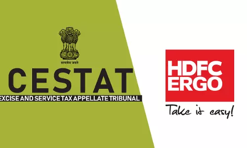 Mumbai CESTAT Allows CENVAT Credit To HDFC ERGO Against Duty Paid On Re-Insuring Motor Vehicle