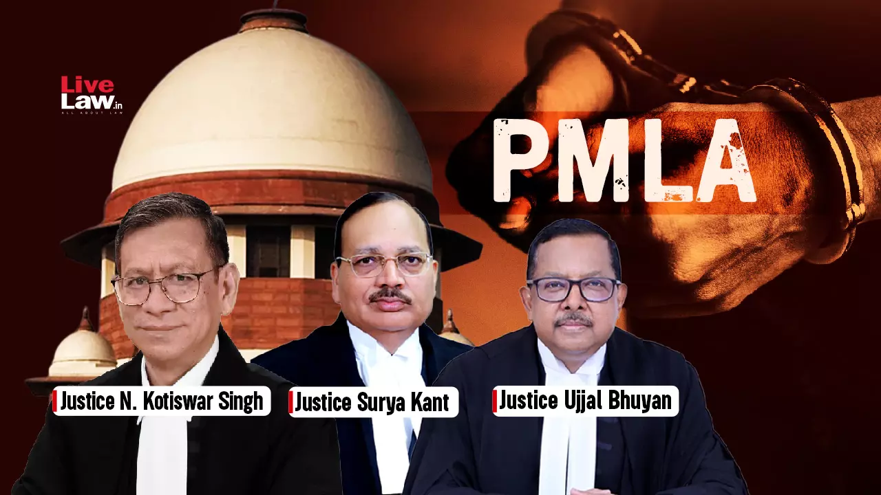 Supreme Court To First Hear EDs Objections To Maintainability Of Review Petitions Against Judgment Upholding PMLA Provisions Supreme Court To First Hear EDs Objections To Maintainability Of Review Petitions Against Judgment Upholding PMLA Provisions